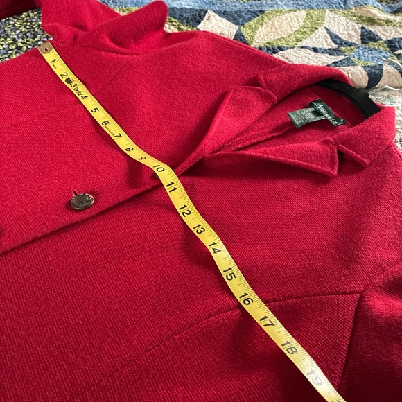 Ralph Lauren Women's Vibrant Red Blazer - Picture 5 of 8